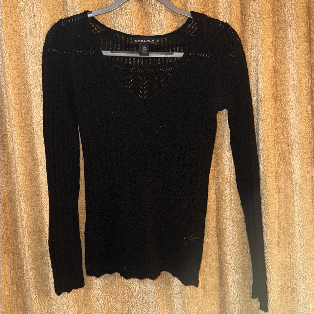 Banana Republic Extra Fine Italian Merino Sweater